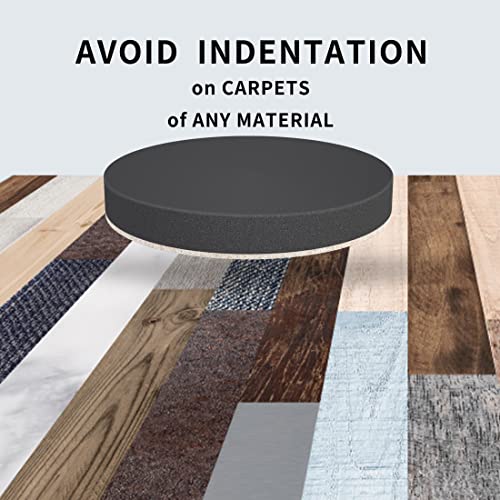 Yelanon Furniture Sliders, 20 pcs-2 1/2” Round Self-Adhesive Furniture Sliders for Hardwoods Floors, Heavy Duty Movers Sliders, Reusable Furniture Moving Pads, Floor Protectors for Carpet - size: 20pcs 2.5"