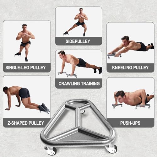 HOTWAVE Ab Roller Wheel for Core Workout – Extra-Wide Ab Exercise Equipment for Abs, Arms & Back – Stable & Quiet Fitness Roller for Home Gym Strength Training – Includes Knee Pad – For Men & Women - style: roller-gray
