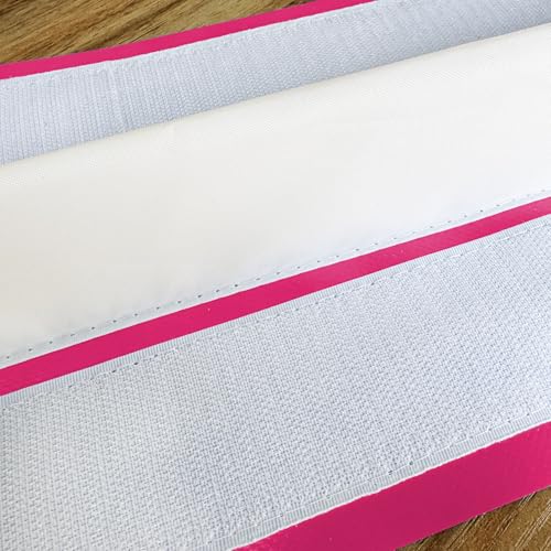 GLANT 3ft/6ft Air Mat Tumble Track Connector Tape for Inflatable Tumbling Gymnastic/Yoga/Camping White（NEW） (40) - color: Pink
