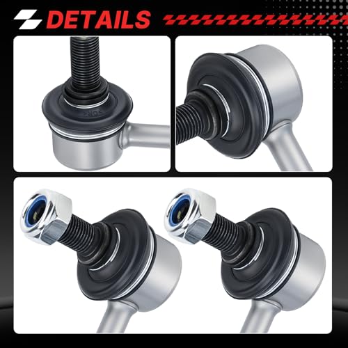 54830-3Q000 10.63" Zinc-Nickel Alloy Front Right & Left Stabilizer Sway Bar Links for Hyundai ­Sonata 12-15, Azera 12-17, Optima 12-16, Kia Cadenza 14-16 - color: 54830-3Q000, size: Sway Bar Links