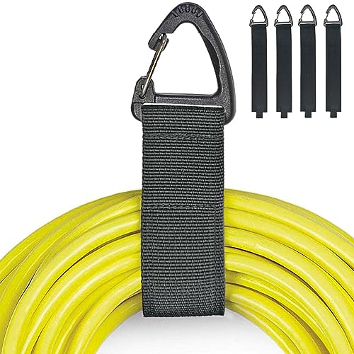 ZTSXLLIM Extension Cord Holder Organizer(4 Pack XL), Hose Hanger for Garage Organization and Storage, 16-Inch Heavy Duty Storage Straps, Garage Gadgets for Men - size: XL