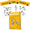 NewMe Fitness Bodyweight Workout Cards, Instructional Fitness Deck for Women & Men, Beginner Fitness Guide to Training Exercises at Home or Gym (Bodyweight, Vol 1) - style: Bodyweight Vol1