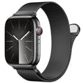 Stainless Steel Milanese Loop Compatible with Apple Watch Bands 38mm 40mm 41mm 42mm men and women, Magnetic Clasp Replacement for iWatch Ultra Series 11 10 9 8 7 SE 6 5 4 3 2 1 - color: Black, size: 38/40/41/42mm(Series 11/10)