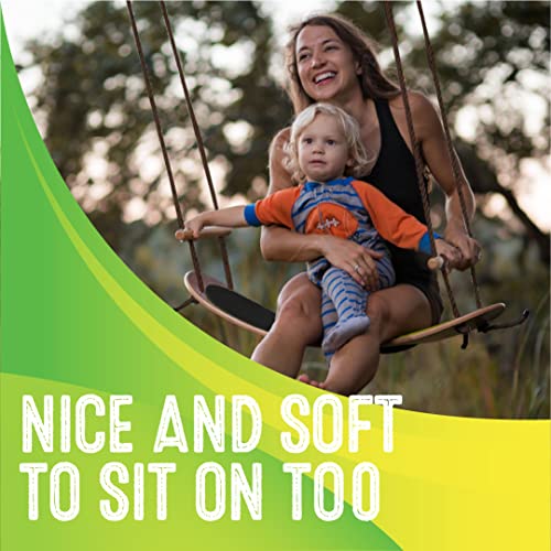 Swurfer SwurfGrip Traction Pads for Wooden Surf Swing – Comfortable Foam Grip Board Accessories, Heavy Duty Material - color: BLACK
