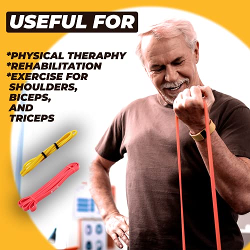 Draper's Strength Heavy Duty Resistance Stretch Loop Bands for Powerlifting Workout Exercise and Assisted Pull Ups - color: #09 3 Band Set Red-Purple