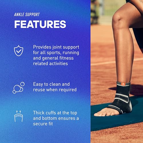 Adidas Knitted Support Sleeve, Ergonomic Compression Sleeve - size: Large, style: Ankle Support