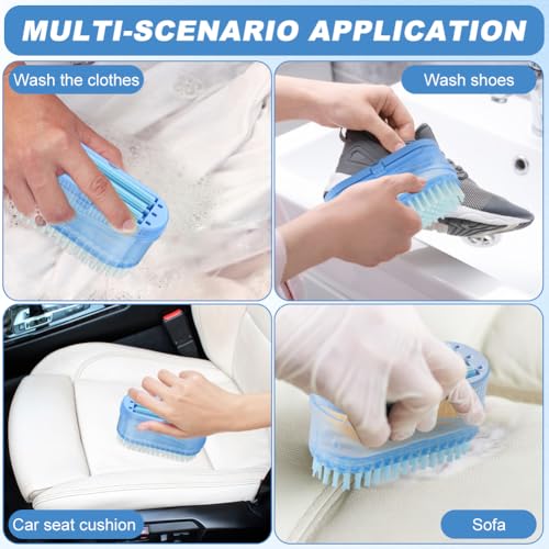 Multifunctional Laundry Soap Box for Soap Holder, Laundry Cleaning Brush | Foaming Soaps Box with Roller Bubble Case, Portable Bar Dispenser Brush Storage Dispenser for Home Bathroom Kitchen