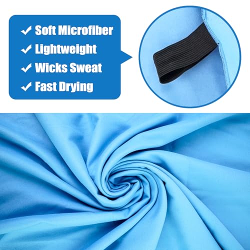 Beach Towel XL Size Microfiber Quick Dry Swimming Pool Camping Travel Body Yoga Mat Towels (Blue, 1 Pack XL) - color: Blue, size: 1 Pack XL