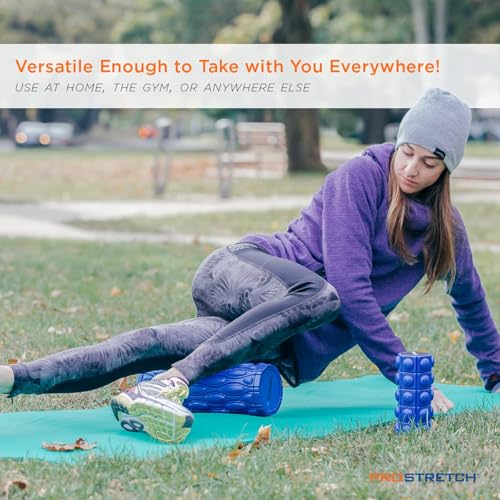 ProStretch Nonagon, Foam Roller for Sore Muscles & Deep Tissue Recovery | Textured Foam Roller for Deep Tissue Therapy, Muscle Massage & Myofascial Trigger Point Release