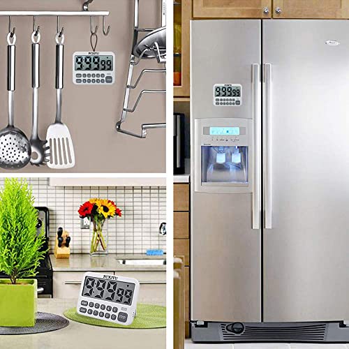 Digital Kitchen Timer, Large Display Countdown/Up Timer with Digits Directly Input, Fast Setting, Loud Alarm, ON/Off, Magnetic Back Stand for Cooking, Baking, Study - size: YS316