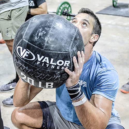 Valor Fitness Wall Ball Pros - Medicine Balls - Strength & Conditioning - Cross Training Core Workout Exercise Equipment - Weight Options Available -WBP - color: WBP-6 6lb Wall Ball Pro