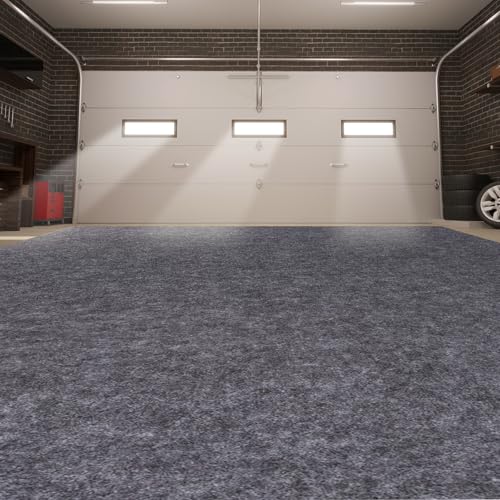 Garage Floor Mats Oil Spill Mat, Premium Absorbent Oil Pad, Waterproof Mats, Reusable, Washable, Protect Garage Floor Surface from Spill & Stain (36" x 60") - size: 3' x 5' (Rectangular)
