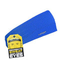Halo Headband Bandit - 4" Wide Pullover Sweatband Running Headband Men Women Absorbent Soft Comfortable.Channels Sweat Out of Your Eyes Keeps Hair in Place No-Slip - color: ICE