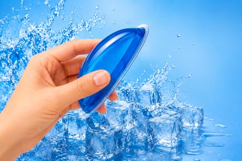Hemorrhoid Ice Pack for Relief & Cooling Support – Twin Gel Pack with Hygienic Case – Reusable Cold Therapy for Hemorrhoids, Swelling, Postpartum & Discomfort – Water-Based Gel