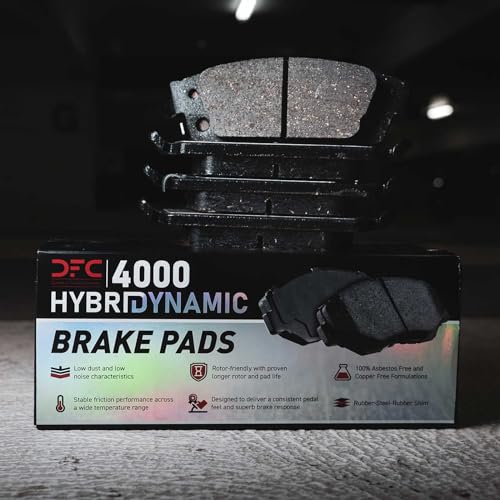 Dynamic Friction Company Front 4000 HybriDynamic Brake Pads 4000-2038-00 - style: 4000 HybriDynamic Pads