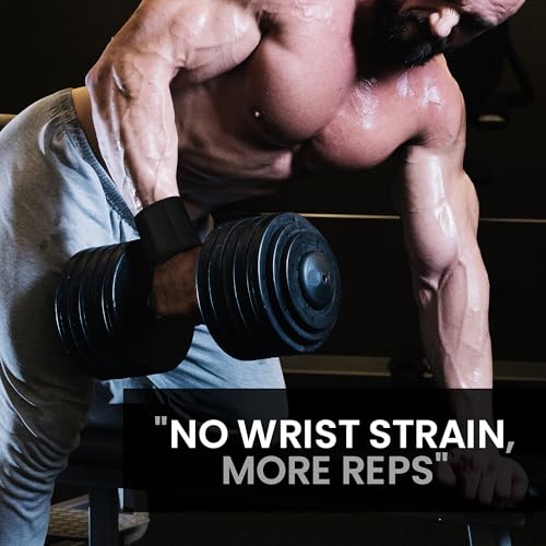 18" OG-Grade Wrist Wraps for Weightlifting – Heavy Duty Wrist Support with Thumb Loop & Lockdown Strap – Wrist Straps for Powerlifting, Bench Press & Gym Training - style: Shadow Black