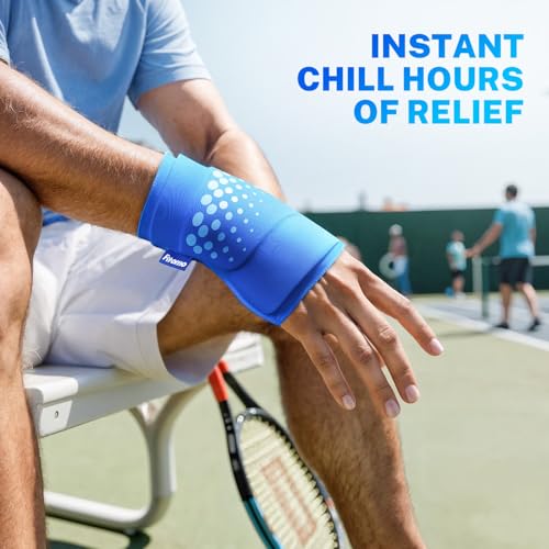 Thumb & Wrist Ice Pack Wrap, Thickened Ice Gel Pad, Ergonomic Fit, Long Lasting Cold & Warm for Carpal Tunnel Relief, Arthritis, Computer Overuse Injuries, Post-Surgery, Post-Workout, Size S/M - size: S/M, style: Blue