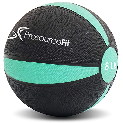 ProsourceFit Weighted Medicine Ball for Full Body Workouts - size: 8 LB