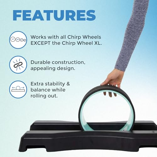 Chirp Wheel Base - Deep Massages & Back Pain Support, Fits Most Models