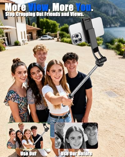 Selfie Stick with Light & Wireless Remote, Portable Phone Tripod Stand for iPhone & Android, Lightweight Foldable Selfie Stick for Travel, Vlogging, and Live Streaming - size: 40" Selfie Stick with Light and Wireless Remote