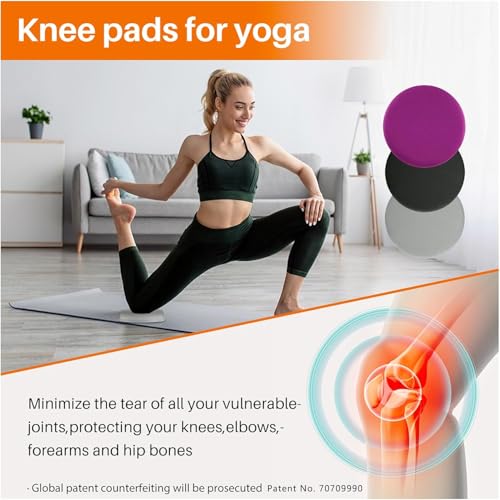 Yoga Knee Pad Cushion - color: Light Gray