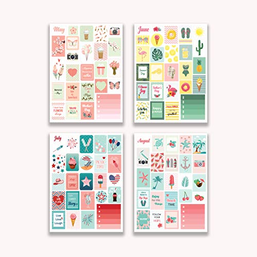 Lamare Seasonal Planner Stickers for Journaling – Calendar Stickers Adults - style: Seasonal Stickers