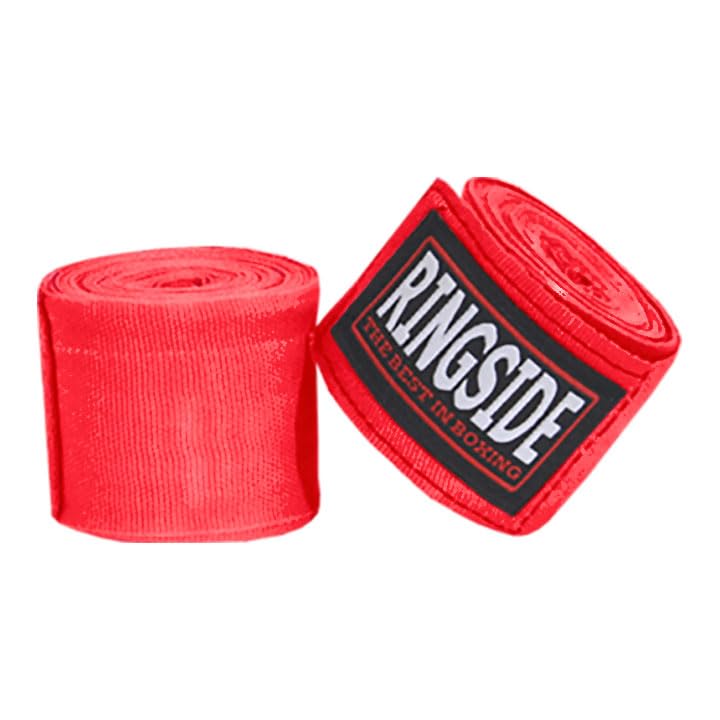 RingsideBoxing Handwraps - color: Red, size: 1 Pair