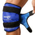 NEWGO Ice Pack for Knee Injuries Reusable, 360° Full Wrap, XL, Blue | Y-shaped Strap Stays Put, Reusable for Knee Replacement, ACL, Arthritis, Swelling, and Sports Injuries, 21.7" x 9.8" - color: XL Blue 1-pack