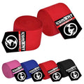 KOMBAT USA 180" Boxing Wraps for Men & Women – Hand Wraps for Boxing Gloves, Muay Thai Wraps, Vendas para Boxeo, Thumb Loop, MMA & Kickboxing Hand Wraps Boxing Training Gear - color: Red