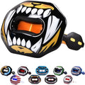 Oral Mart Flag Football Mouth Guard with 3D LipFit Design for Kids - Youth Football Mouthguard (No Boil) Cool Instant Fit Lip Guard Mouthpiece for Braces (Detachable Helmet Strap Included) - color: Tiger Bite