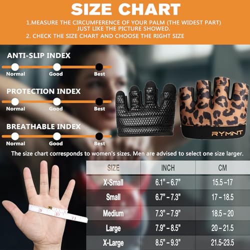 Minimal Workout Gloves for Women Men, Micro Fingerless Gym Gloves Grip Pads | Work Out Gloves for Kettlebells, Weight Lifting, Exercise, Pull Up, ,Cross Training, Silicone Grip Lifting Half Finger Gloves - color: 2-Cheetah/Leopard, size: Medium