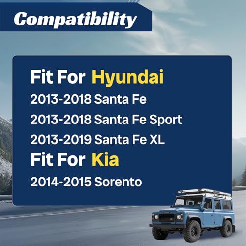 K750659 2PC Front Stabilizer Sway Bar End Link Fit for Hyundai 2013 2014 2015 2016 2017 2018 Santa Fe, 2013-2018 Santa Fe Sport, 2013-2019 Santa Fe XL, for Kia 2014 2015 Sorento - size: K750659 X2