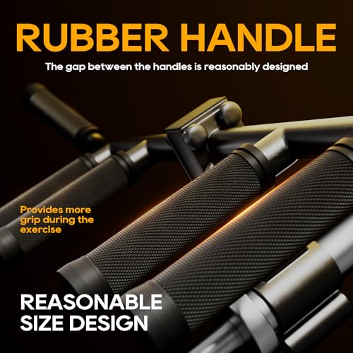 Multi-Grip T Bar Row Handle Landmine Attachment with Rubber Grip, fits 1" & 2" Barbell
