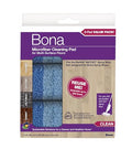 Bona® Microfiber Cleaning Pads for use with Swiffer® WETJET® Spray Mop only, 3 Pack, Washable & Reusable up to 500 Times - style: Microfiber Cleaning Pads for Swiffer