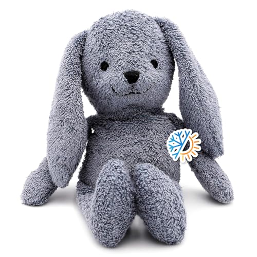 Thermal-Aid® (Baxter The Bunny) – Washable Heating Pad & Ice Pack – Plush Hot/Cold Pack with Natural Corn Filling – Reusable Comfort - size: Zoo Rabbit