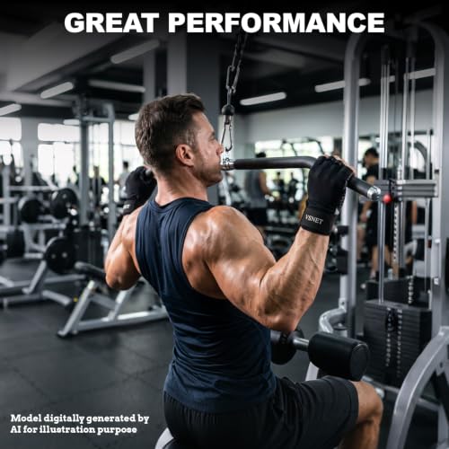 Half-Finger Sports Gloves, Black. Made of Neoprene Material, Feature Honeycomb Silicone Non-Slip Design on the Palm with Wrist Support. Suitable for Gym Training, Cycling and Weightlifting - size: Small