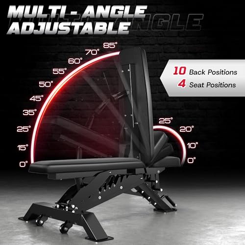 JELENS 7FT Bar Olympic Barbell, 1000lb Capacity Weight Bar for Strength Training, 2 Inch Strength Training Bar With Knurled Grip for Squats, Deadlifts, Presses, Rows, Curls - size: 7FT Olympic Barbell with Upgraded Weight Bench
