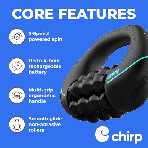 Chirp RPM Mini Rolling Percussive Massager, Deep Tissue Muscle Roller - style: RPM Mini