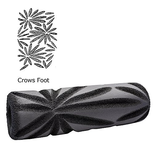 ToolPro Foam Texture Roller Cover - Crow's Foot Pattern for Decorative Wall and Ceiling Texture, Fits 9 in. Roller Frames