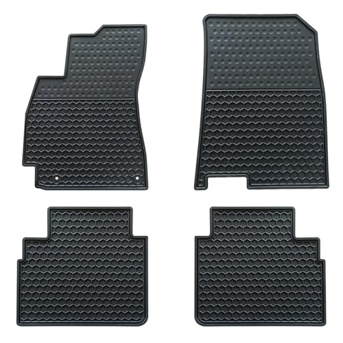 Car Floor Mats Custom Fit for Hyundai Elantra 2026 2025 2024 2023 2022 2021 Odorless Washable Heavy Duty Rubber (All Weather) Floor Liners Black - color: Black, size: Elantra: 2021-2026