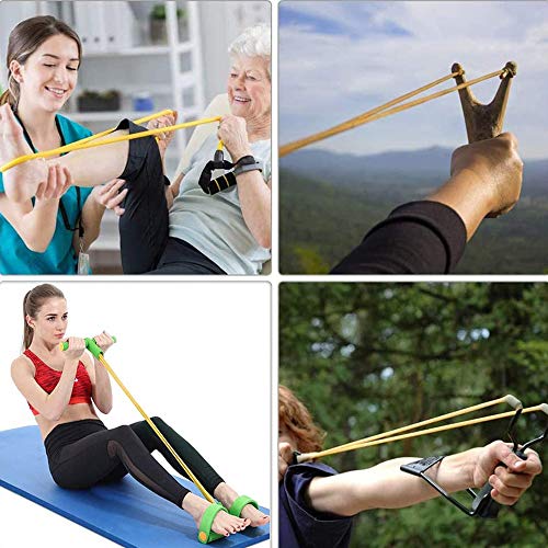 Feelers Natural Latex Rubber Tubing Tube 3/16" (5mm) ID x 1/4" (7mm) OD Speargun Band Slingshot Catapult Tube Rubber Hose, 26.4 Feet - size: 1/4"OD x 3/16"ID, style: 26.4FT