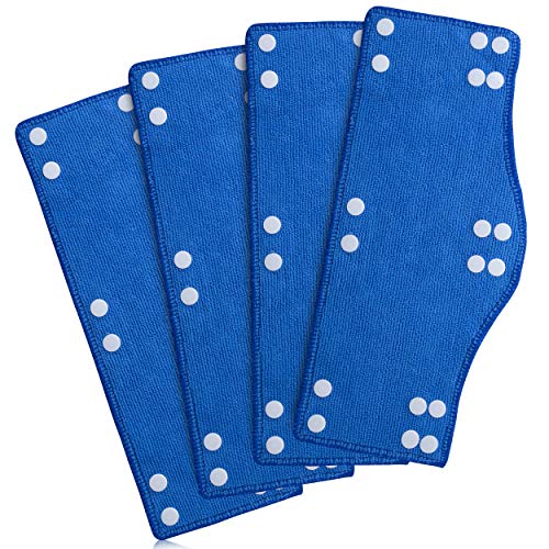 UNCO Hard Hat Sweatbands - 4 Pack, Washable & Reusable Hard Hat Liners - color: Blue, size: 4 Pack