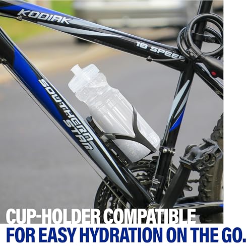 ZETY Bulk Water Bottles 100 Pack - 24 Ounce Reusable bottles Bulk - BPA-Free Easy Open Spin off Cap - Top-Rack - Dishwasher Safe - Sports Bottles (Clear) - style: Clear