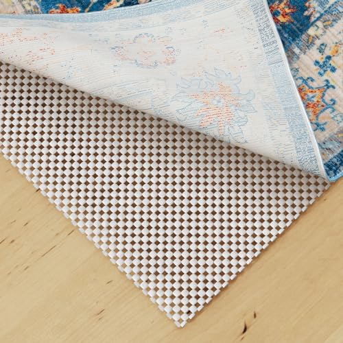 Non Slip Rug Pad Gripper 2x3 Feet Extra Thick Pads for Hardwood Floors,Anti Skid Mat Under Carpet,Runner Keep Area Rugs Safe and in Place - size: 3' x 2' (Rectangular)