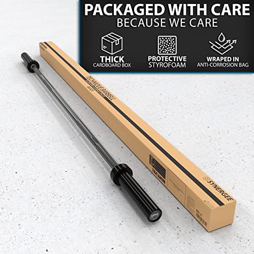 Synergee 15 lb Technique Bar – Aluminum Training Bar - color: Black