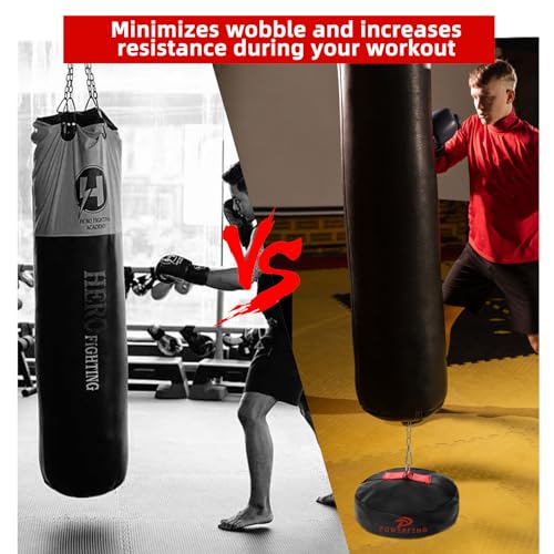 Double End Heavy Bag Anchor：Heavy-Duty Floor Anchor for Boxing Bags - Punching Bag Stand Weight Boxing Accessories Core Training Weight Bag for Gym Home