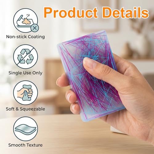 Picky Pad, 3 Pcs Sensory Fidget for Adults, Picky Pads Sensory Fidget Tools for Stress Relief, Reusable Pimple Popping Fidget Pad for Focus and Relaxation