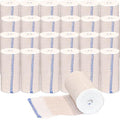 24 Pack Elastic Bandage Wrap 4” Bandage Wrap with Hook and Loop Closure on Both Ends Self Adhesive Bandage Wrap for Sports, Medical, and Injury Recovery - size: 4 Inch