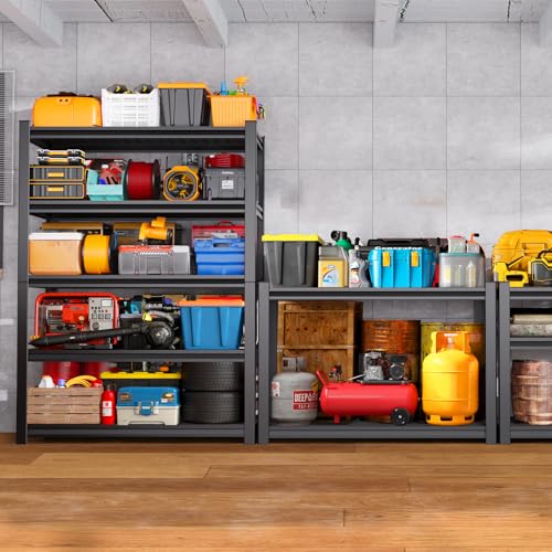 71"H Garage Shelving-3000LBS 5 Tier Storage Shelves,Adjustable Heavy Duty Metal Shelving Unit and Storage Large Wire Rack,Utility Steel Shelf For Shop Warehouse Industrial Pantry Basement 71"x35"x16" - size: Wire/35"Wx16"Dx71"H