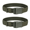 IDOGEAR Tactical Leg Strap Thigh Belt for Holster Knife Elastic Thigh Strap Outdoors EDC Leg Hanger with Quick-Release Buckle - color: Ranger Green2
